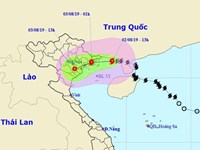 Đêm nay bão số 3 đổ bộ vào đất liền Quảng Ninh - Nam Định