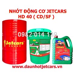 Dầu Động Cơ JETCARS HD40/ 18 Lít