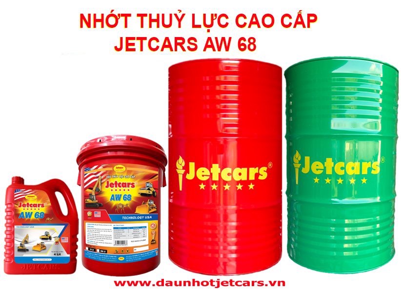 NHỚT THỦY LỰC JETCARS AW 68/ 18L