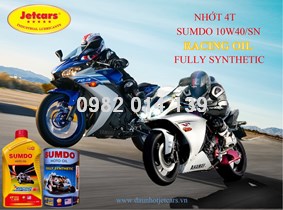Nhớt 4T RACING SUMDO FULLY SYNTHETIC 10W40-SN/ 1L