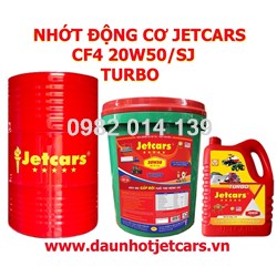 Nhớt Động Cơ JETCARS CF4 TURBO 20W50/ 18 Lít