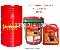 Nhớt Động Cơ Tải Nặng Jetcars CI4 SL 20W50/ 18L