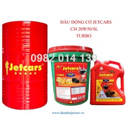 Nhớt Động Cơ Tải Nặng Jetcars CI4 SL 20W50/ 18L